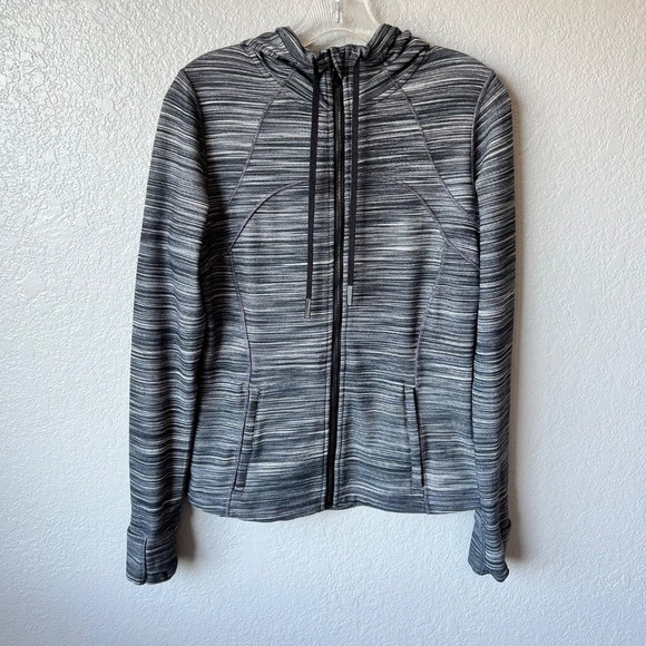 Lululemon Define Nulu Space Dye hooded zip front jacket - Picture 3 of 11